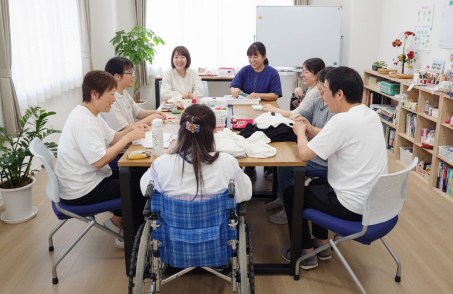 就労継続支援B型事業所でのものづくりイメージ